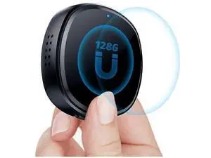 Ecocleanpath 128GB Voice Activated Recorder with Speaker, DSP Noise Cancelling, MP3 Audio for Lectures & Meetings (Black) Ecocleanpath 128GB Voice Activated Recorder with Speaker, DSP Noise Cancelling, MP3 Audio for Lectures & Meetings (Black)