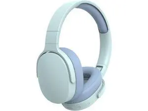 Bluetooth Headset, Lightweight and Foldable, Stereo with Microphone, Low Latency, Bluetooth 5.3 Headset for Travelling/Telephone/PC -Blue Bluetooth Headset, Lightweight and Foldable, Stereo with Microphone, Low Latency, Bluetooth 5.3 Headset for Travelling/Telephone/PC -Blue