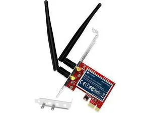 FebSmart Wireless N 2.4GHz 300Mbps PCIe Wireless Network Adapter for Windows 10 8.1 8 7 XP Server(32/64bit) and Linux PCs ,PCIe WiFi Card,PCIe WiFi Adapter(FS-N300) FebSmart Wireless N 2.4GHz 300Mbps PCIe Wireless Network Adapter for Windows 10 8.1 8 7 XP Server(32/64bit) and Linux PCs ,PCIe WiFi Card,PCIe WiFi Adapter(FS-N300)