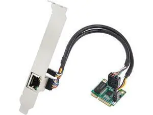IO CREST 2.5 Gigabit Ethernet Mini PCI-E Network Controller Card 10/100/1000/25000 Mbps RJ45 LAN Adapter Converter for Desktop PC,SI-MPE24073 IO CREST 2.5 Gigabit Ethernet Mini PCI-E Network Controller Card 10/100/1000/25000 Mbps RJ45 LAN Adapter Converter for Desktop PC,SI-MPE24073
