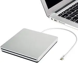 VikTck Tpye-C USB-C Superdrive External DVD/CD Reader and DVD/CD Burner for Apple--MacBook Air/Pro/iMac/Mini/MacBook Pro/ASUS /ASUS/DELL Latitude with USB-C Port Plug and Play(Silvers) VikTck Tpye-C USB-C Superdrive External DVD/CD Reader and DVD/CD Burner for Apple--MacBook Air/Pro/iMac/Mini/MacBook Pro/ASUS /ASUS/DELL Latitude with USB-C Port Plug and Play(Silvers)