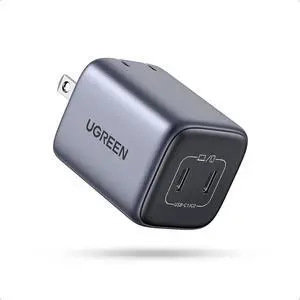 45W USB C Charger Nexode 2 Port GaN Foldable PPS Wall Charger Block Support Super Fast Charging 2.0 for Galaxy S24 Ultra/Note 20 iPhone 16/15/14 iPad MacBook Steam Deck (Black) 45W USB C Charger Nexode 2 Port GaN Foldable PPS Wall Charger Block Support Super Fast Charging 2.0 for Galaxy S24 Ultra/Note 20 iPhone 16/15/14 iPad MacBook Steam Deck (Black)