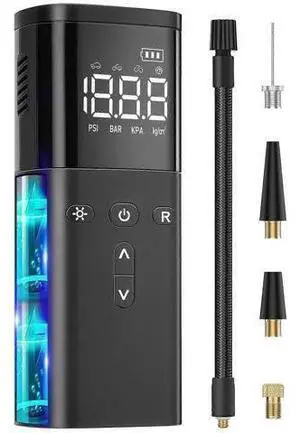 Ecocleanpath 120 PSI Cordless Tire Inflator & Power Bank - Fast Portable Air Compressor for Car, Bike, Ball Ecocleanpath 120 PSI Cordless Tire Inflator & Power Bank - Fast Portable Air Compressor for Car, Bike, Ball