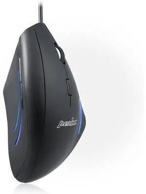 Perixx PERIMICE-508, Wired Programmable Vertical Ergonomic Mouse - 1000/1600 dpi - 5 Programmable Button - Natural Ergonomic Vertical Right handed Design Perixx PERIMICE-508, Wired Programmable Vertical Ergonomic Mouse - 1000/1600 dpi - 5 Programmable Button - Natural Ergonomic Vertical Right handed Design