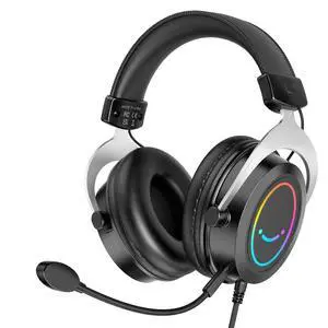 FIFINE Gaming Headset with Detachable Microphone, Over-Ear Headset Wired with Passive Noise Canceling, 3.5mm Audio Jack, RGB, for Xbox, PC, PS4/PS5 Controller, Switch, Gamer Headset-Ampli (ABCD2316H3) FIFINE Gaming Headset with Detachable Microphone, Over-Ear Headset Wired with Passive Noise Canceling, 3.5mm Audio Jack, RGB, for Xbox, PC, PS4/PS5 Controller, Switch, Gamer Headset-Ampli (ABCD2316H3)