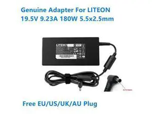 19.5V 9.23A 180W 5.5x2.5mm LITEON PA-1181-16 PA-1181-28 Power Supply AC Adapter For Laptop Charger 19.5V 9.23A 180W 5.5x2.5mm LITEON PA-1181-16 PA-1181-28 Power Supply AC Adapter For Laptop Charger