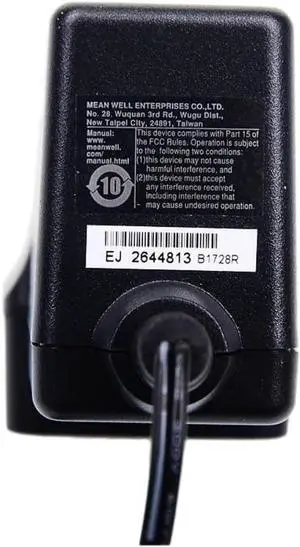 Mean Well GEM Power Supply Adapter, NGE45I15-P1J 45W 15V 3A Mean Well GEM Power Supply Adapter, NGE45I15-P1J 45W 15V 3A