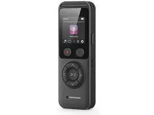 Ecocleanpath 16GB Digital Voice Recorder with Dual Mic, 3072kbps HD, Noise Reduction, A-B Repeat - Black Ecocleanpath 16GB Digital Voice Recorder with Dual Mic, 3072kbps HD, Noise Reduction, A-B Repeat - Black