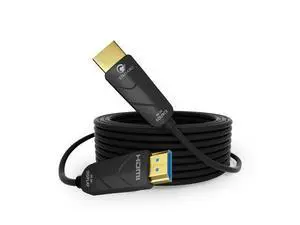KIMTABO 10K 8K 4K HDMI 2.1 Cable, CL3 Rated in Wall 48Gbps Ultra High Speed Cable 40 Ft/12.19M Long, Slim & Light Unidirectional Fiber Optic HDMI, Support 8K@60Hz 4K@120Hz, D-HDR, EARC Dolby Atmos KIMTABO 10K 8K 4K HDMI 2.1 Cable, CL3 Rated in Wall 48Gbps Ultra High Speed Cable 40 Ft/12.19M Long, Slim & Light Unidirectional Fiber Optic HDMI, Support 8K@60Hz 4K@120Hz, D-HDR, EARC Dolby Atmos