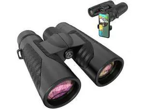 Ecocleanpath Adasion 12x42 Waterproof Binoculars with Phone Adapter, 560g Lightweight for Bird Watching & Hunting Ecocleanpath Adasion 12x42 Waterproof Binoculars with Phone Adapter, 560g Lightweight for Bird Watching & Hunting