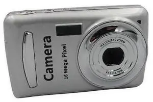 Ecocleanpath 16MP Retro Digital Camera, Compact CCD Camera with 2.4" LCD, Silver - Perfect for Teens & Adults Ecocleanpath 16MP Retro Digital Camera, Compact CCD Camera with 2.4" LCD, Silver - Perfect for Teens & Adults