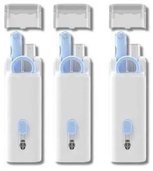 keyboard cleaning kit 7 in 1 Cleaner Brush Earphone Cleaning Pen For Headset iPad Phone Cleaning Tools Cleaner Keycap Puller Kit(3PCS Blue) keyboard cleaning kit 7 in 1 Cleaner Brush Earphone Cleaning Pen For Headset iPad Phone Cleaning Tools Cleaner Keycap Puller Kit(3PCS Blue)