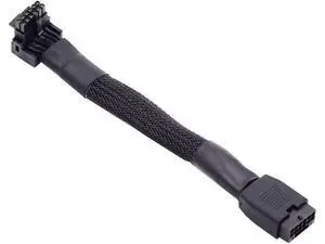 Deuninker 12VWR ATX3.0 PCI-E 5.0 Power Modular Cable Male to Female Up Angled 90 Degree Extension for 3080 3090TI PSU 16Pin 12+4P Graphics Card Deuninker 12VWR ATX3.0 PCI-E 5.0 Power Modular Cable Male to Female Up Angled 90 Degree Extension for 3080 3090TI PSU 16Pin 12+4P Graphics Card