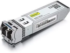 10GBase-LR SFP+ Transceiver, 10G 1310nm SMF, up to 10 km, Compatible with Ubiquiti UniFi UF-SM-10G, Pack of 2 10GBase-LR SFP+ Transceiver, 10G 1310nm SMF, up to 10 km, Compatible with Ubiquiti UniFi UF-SM-10G, Pack of 2