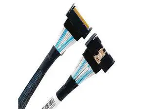DeuninkerPCIE5.0 MCIO x8 to MCIO 8i Extension Cable 32Gbps High-Speed Crossings U.2 Hard Disk Cable for Server (Black Straight to Straight 55cm) DeuninkerPCIE5.0 MCIO x8 to MCIO 8i Extension Cable 32Gbps High-Speed Crossings U.2 Hard Disk Cable for Server (Black Straight to Straight 55cm)