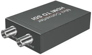 HDMI to SDI, HDMI to SDI Converter Two SDI Output Audio Embedder Support HDMI 1.3, 3G/ HD-SDI Auto Format Detection Extender for Camera CCTV HDMI to SDI, HDMI to SDI Converter Two SDI Output Audio Embedder Support HDMI 1.3, 3G/ HD-SDI Auto Format Detection Extender for Camera CCTV
