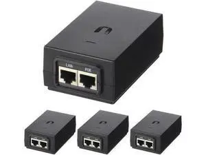 Ubiquiti Networks POE-24-24W-G PoE Injector, 24W, Black (Pack of 4) Ubiquiti Networks POE-24-24W-G PoE Injector, 24W, Black (Pack of 4)