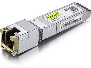 10GBase-T SFP+ Transceiver, 10G T, 10G Copper, RJ-45 SFP+ CAT.6a, up to 30 Meters, Compatible with Ubiquiti UniFi UF-RJ45-10G 10GBase-T SFP+ Transceiver, 10G T, 10G Copper, RJ-45 SFP+ CAT.6a, up to 30 Meters, Compatible with Ubiquiti UniFi UF-RJ45-10G
