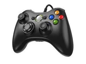 Etpark X-Box 360 Controller Wired, Gamepad Controller with Wired USB for Microsoft X-Box 360 & Slim Console and PC Windows XP/7/8/10, with Upgraded Joystick, Black Etpark X-Box 360 Controller Wired, Gamepad Controller with Wired USB for Microsoft X-Box 360 & Slim Console and PC Windows XP/7/8/10, with Upgraded Joystick, Black