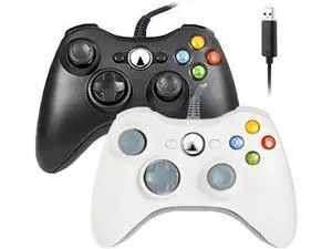 Reiso Xbox 360 Controller, 7.2 ft USB Wired PC Controller Compatible with Microsoft Xbox 360 & Slim 360 PC Windows (Black and White) Reiso Xbox 360 Controller, 7.2 ft USB Wired PC Controller Compatible with Microsoft Xbox 360 & Slim 360 PC Windows (Black and White)