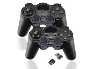 2.4G Wireless Game Controller Joystick Gamepad With Micro USB OTG Converter Adapter For Android TV Box For PC PS3 r57 2.4G Wireless Game Controller Joystick Gamepad With Micro USB OTG Converter Adapter For Android TV Box For PC PS3 r57