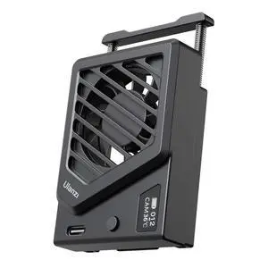 Deuninker Camera Cooling Fan with Spring Telescopic Mount, Intelligent Real-Time Temperature Monitoring & Type-C Charging, Adjustable Mini Fan for Sony Canon FUJIFILM Nikon Video Recording Deuninker Camera Cooling Fan with Spring Telescopic Mount, Intelligent Real-Time Temperature Monitoring & Type-C Charging, Adjustable Mini Fan for Sony Canon FUJIFILM Nikon Video Recording