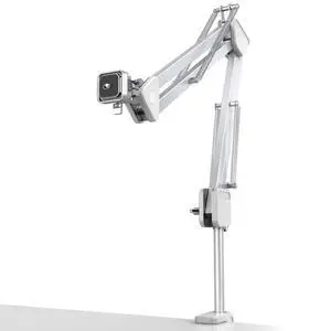 Deuninker TH04 Overhead Camera Mount with Magic Arm and 1/4" Ball Head, 360° Rotatable Camera Desk Mount, Desk Tripod with Uka Quick Release Setup for DSLR Cameras/Webcam/iPhone/Ring Light/Microphone Deuninker TH04 Overhead Camera Mount with Magic Arm and 1/4" Ball Head, 360° Rotatable Camera Desk Mount, Desk Tripod with Uka Quick Release Setup for DSLR Cameras/Webcam/iPhone/Ring Light/Microphone