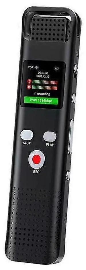 Deuninker 64GB Voice Activated Recorder with Noise Cancellation, 22H Battery & Password Lock - Black Deuninker 64GB Voice Activated Recorder with Noise Cancellation, 22H Battery & Password Lock - Black