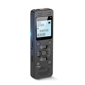 Deuninker 64GB Voice Activated Recorder for Lectures & Meetings, Password Protected, Black | 54H Battery & Clear Playback Deuninker 64GB Voice Activated Recorder for Lectures & Meetings, Password Protected, Black | 54H Battery & Clear Playback