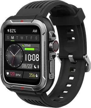 Deuninker Smart Watch with Alexa, 1.8" Metal Frame, IP68 Waterproof, 100+ Sports Modes, Heart Rate & SpO2 Monitor Deuninker Smart Watch with Alexa, 1.8" Metal Frame, IP68 Waterproof, 100+ Sports Modes, Heart Rate & SpO2 Monitor