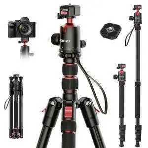 Deuninker TT31 72.4" Claw Quick Release Aluminum Camera Tripod & Monopod, Panorama 360° Ball Head Detachable w 180°Revertible Legs, Up Load 8.82lb, for Sony/Canon/Nikon/Fujifilm and More Deuninker TT31 72.4" Claw Quick Release Aluminum Camera Tripod & Monopod, Panorama 360° Ball Head Detachable w 180°Revertible Legs, Up Load 8.82lb, for Sony/Canon/Nikon/Fujifilm and More
