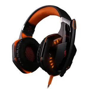 KOTION EACH G2000 USB Stereo Gaming Headset with Microphone Volume Control LED Light for PC Game KOTION EACH G2000 USB Stereo Gaming Headset with Microphone Volume Control LED Light for PC Game