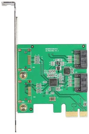 Quantum Lekuo PCIe SATA III 6Gbps 2-Port Hardware RAID Controller Card for RAID 0/1/SPAN Quantum Lekuo PCIe SATA III 6Gbps 2-Port Hardware RAID Controller Card for RAID 0/1/SPAN