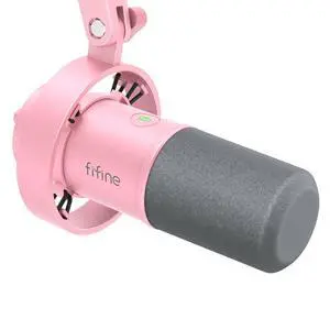 Deuninker XLR/USB Dynamic Microphone, Studio XLR Vocal Podcast Microphone for Recording, USB Streaming Mic with Mute Button, Gain Knob, Headphones Monitoring for Voice-Over, Video-Amplitank K688 Pink Deuninker XLR/USB Dynamic Microphone, Studio XLR Vocal Podcast Microphone for Recording, USB Streaming Mic with Mute Button, Gain Knob, Headphones Monitoring for Voice-Over, Video-Amplitank K688 Pink