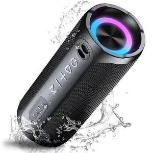 Deuninker 20W Portable Bluetooth Speaker, IPX7 Waterproof, 24H Playtime, RGB Lights, Double Pairing, Bluetooth 5.3 Deuninker 20W Portable Bluetooth Speaker, IPX7 Waterproof, 24H Playtime, RGB Lights, Double Pairing, Bluetooth 5.3