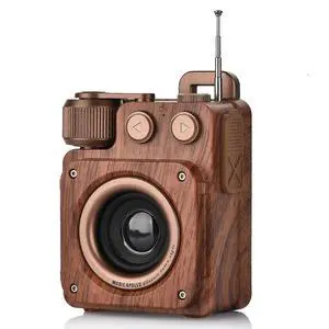 Deuninker Retro Bluetooth Speaker with Bass, Bluetooth 5.1, USB/AUX/TF-Card, Portable Vintage Radio for Home & Office Deuninker Retro Bluetooth Speaker with Bass, Bluetooth 5.1, USB/AUX/TF-Card, Portable Vintage Radio for Home & Office