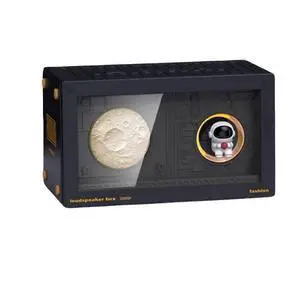 Ecocleanpath Astronaut Bluetooth Speaker with Bass & Lights - Mini Gift for Girls & Kids (Black) Ecocleanpath Astronaut Bluetooth Speaker with Bass & Lights - Mini Gift for Girls & Kids (Black)