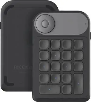 Keydial Mini Bluetooth Programmable Keypad with Dial 5 Keys Anti-ghosting 18 Customized Keys, Wireless Shortcut Keyboard for Drawing Tablet, PC, Laptops Keydial Mini Bluetooth Programmable Keypad with Dial 5 Keys Anti-ghosting 18 Customized Keys, Wireless Shortcut Keyboard for Drawing Tablet, PC, Laptops