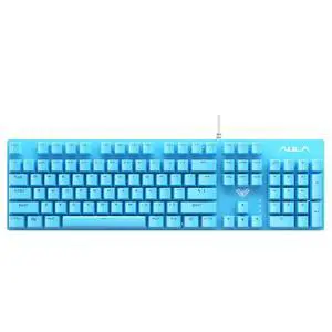 AULA S2022 Wired Mechanical Gaming Keyboard with 104 Keys Adoption of 26 Keys without Impact Design USB interface Mechanical Keyboard for WIN XP WIN7 WIN8 WIN10 System AULA S2022 Wired Mechanical Gaming Keyboard with 104 Keys Adoption of 26 Keys without Impact Design USB interface Mechanical Keyboard for WIN XP WIN7 WIN8 WIN10 System