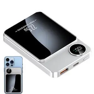 Wireless Charger Pad 20000mAh, Magnetic Fast Charging Hub for Phone Earbuds Smart Watch, Portable Power Bank Charger for Desk Home Office Travel Device Wireless Charger Pad 20000mAh, Magnetic Fast Charging Hub for Phone Earbuds Smart Watch, Portable Power Bank Charger for Desk Home Office Travel Device