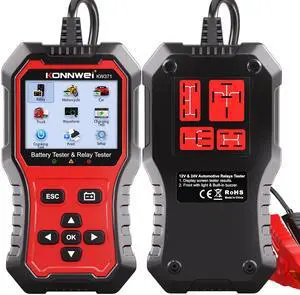 KONNWEI KW371 6V/12V/24V Battery Tester & 4/5Pin Relay Tester 2 in 1 KONNWEI KW371 6V/12V/24V Battery Tester & 4/5Pin Relay Tester 2 in 1