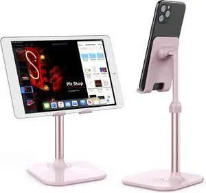 Cell Phone Stand Phone Stand for Desk Phone Holder Stand Compatible with iPhone and All Mobile Phones Tablet Christmas Stocking Stuffers Gifts for Adults Women Men Mom Wife Pink Cell Phone Stand Phone Stand for Desk Phone Holder Stand Compatible with iPhone and All Mobile Phones Tablet Christmas Stocking Stuffers Gifts for Adults Women Men Mom Wife Pink