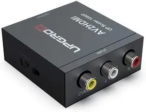 UPGROW RCA to HDMI Converter 1080P Mini CVBS to HDMI Composite Video Audio Converter AV to HDMI Converter Supports NTSC PC Laptop Xbox PS4 PS3 TV STB VHS VCR Camera DVD, UPGROWRCAH01 UPGROW RCA to HDMI Converter 1080P Mini CVBS to HDMI Composite Video Audio Converter AV to HDMI Converter Supports NTSC PC Laptop Xbox PS4 PS3 TV STB VHS VCR Camera DVD, UPGROWRCAH01