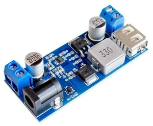 DC-DC Step Down Power Supply Module 24V/12V Input to 5V 5A Output Adjustable Buck Converter USB Charging Module Step-down Voltage Converter For LM2596S Phone Charging DC-DC Step Down Power Supply Module 24V/12V Input to 5V 5A Output Adjustable Buck Converter USB Charging Module Step-down Voltage Converter For LM2596S Phone Charging