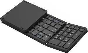 Foldable Bluetooth Keyboard, Foldable Wireless Portable Keyboard with Numeric Keypad, USB-C Rechargeable for iOS, Android, Windows System Laptop Tablet Smartphone Device (Not Full Size) Foldable Bluetooth Keyboard, Foldable Wireless Portable Keyboard with Numeric Keypad, USB-C Rechargeable for iOS, Android, Windows System Laptop Tablet Smartphone Device (Not Full Size)
