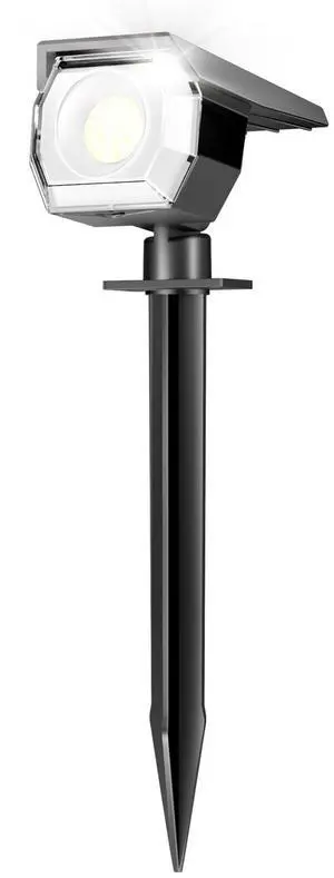 1 Pack Solar Spot Lights Outdoor Waterproof, Landscape Spotlights | Cool White, Solar Powered, Auto On/Off, Lighting for Outside Pathway Yard Lawn Flag Garden Walkway Pathway 1 Pack Solar Spot Lights Outdoor Waterproof, Landscape Spotlights | Cool White, Solar Powered, Auto On/Off, Lighting for Outside Pathway Yard Lawn Flag Garden Walkway Pathway
