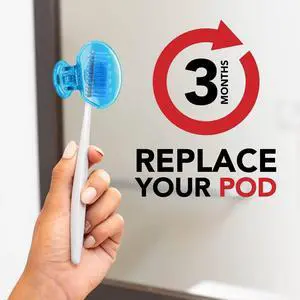 Clip-On Toothbrush Protector, Keeps Fresh and Clean, Fits Most Manual and Electric Toothbrushes, Pink and Blue, 2 Count (Pack of 1) Clip-On Toothbrush Protector, Keeps Fresh and Clean, Fits Most Manual and Electric Toothbrushes, Pink and Blue, 2 Count (Pack of 1)