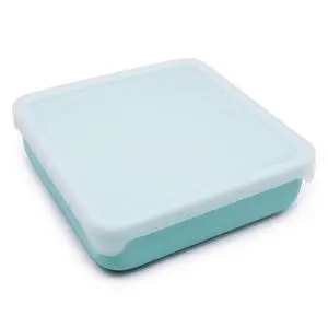 Reusable Silicone Sandwich Container | Leak-Resistant Food Storage with Easy-Open Lid, BPA-Free, Dishwasher & Microwave Safe, Lunch Box for Kids & Adults (Blue) Reusable Silicone Sandwich Container | Leak-Resistant Food Storage with Easy-Open Lid, BPA-Free, Dishwasher & Microwave Safe, Lunch Box for Kids & Adults (Blue)