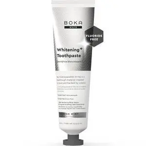 Boka Fluoride Free Toothpaste, Nano Hydroxyapatite Toothpaste, Appropriate for Sensitive Teeth, for Adult, Kids Oral Care - Whitening* Refresh Mint, 4 Fl Oz 1Pk Boka Fluoride Free Toothpaste, Nano Hydroxyapatite Toothpaste, Appropriate for Sensitive Teeth, for Adult, Kids Oral Care - Whitening* Refresh Mint, 4 Fl Oz 1Pk