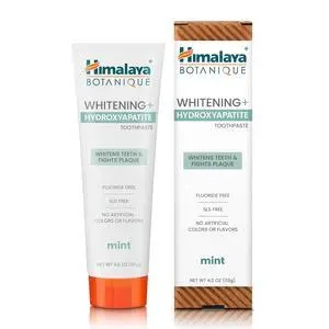 Botanique Whitening+ Nano Hydroxyapatite Toothpaste, Mint, 4 oz | Nano Hydroxyapatite Toothpaste, Support Enamel Strength & Integrity,Great for Sensitive Teeth, Fluoride Free,SLS Free & Vegan Botanique Whitening+ Nano Hydroxyapatite Toothpaste, Mint, 4 oz | Nano Hydroxyapatite Toothpaste, Support Enamel Strength & Integrity,Great for Sensitive Teeth, Fluoride Free,SLS Free & Vegan